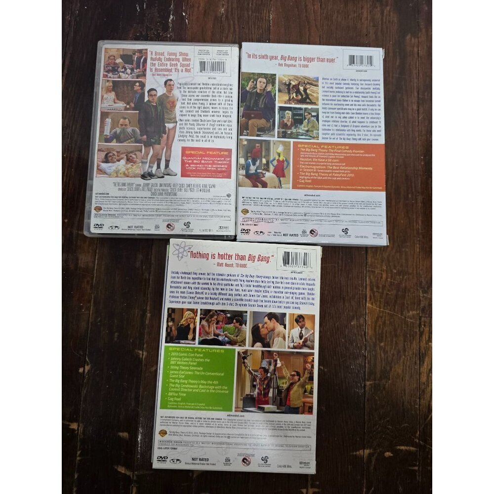 The Big Bang Theory Season 1 6 7 TV Series DVDs - Picture 2 of 6